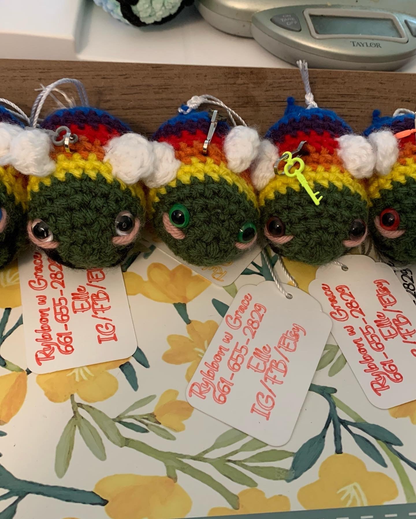 Pride Bumble Bees