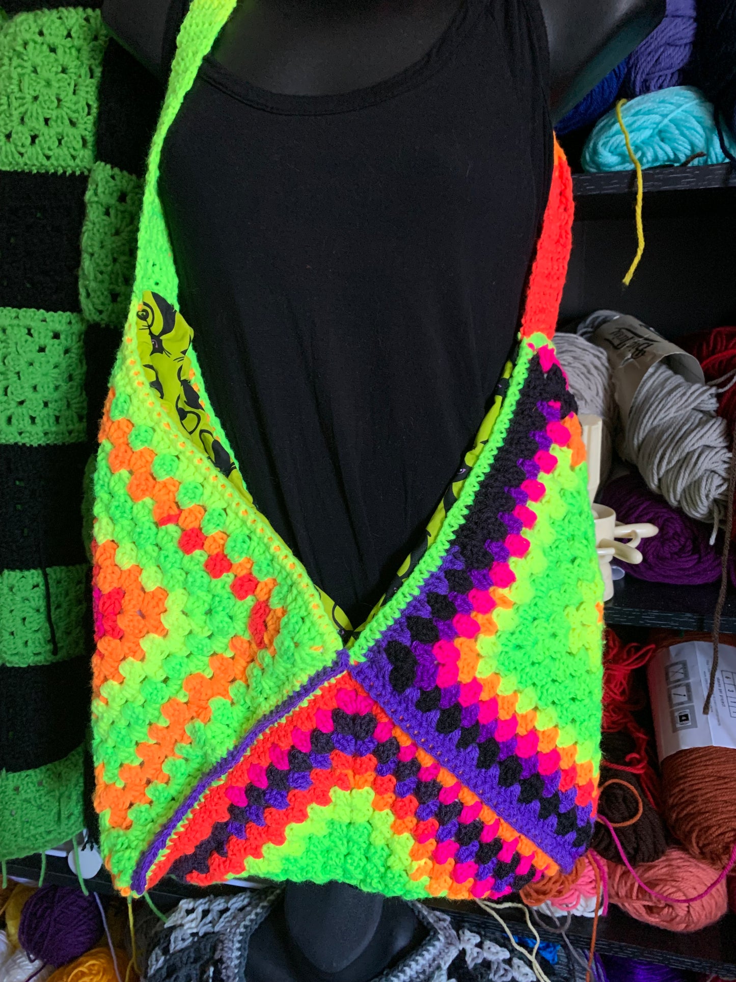 Granny Square Trinity Purse
