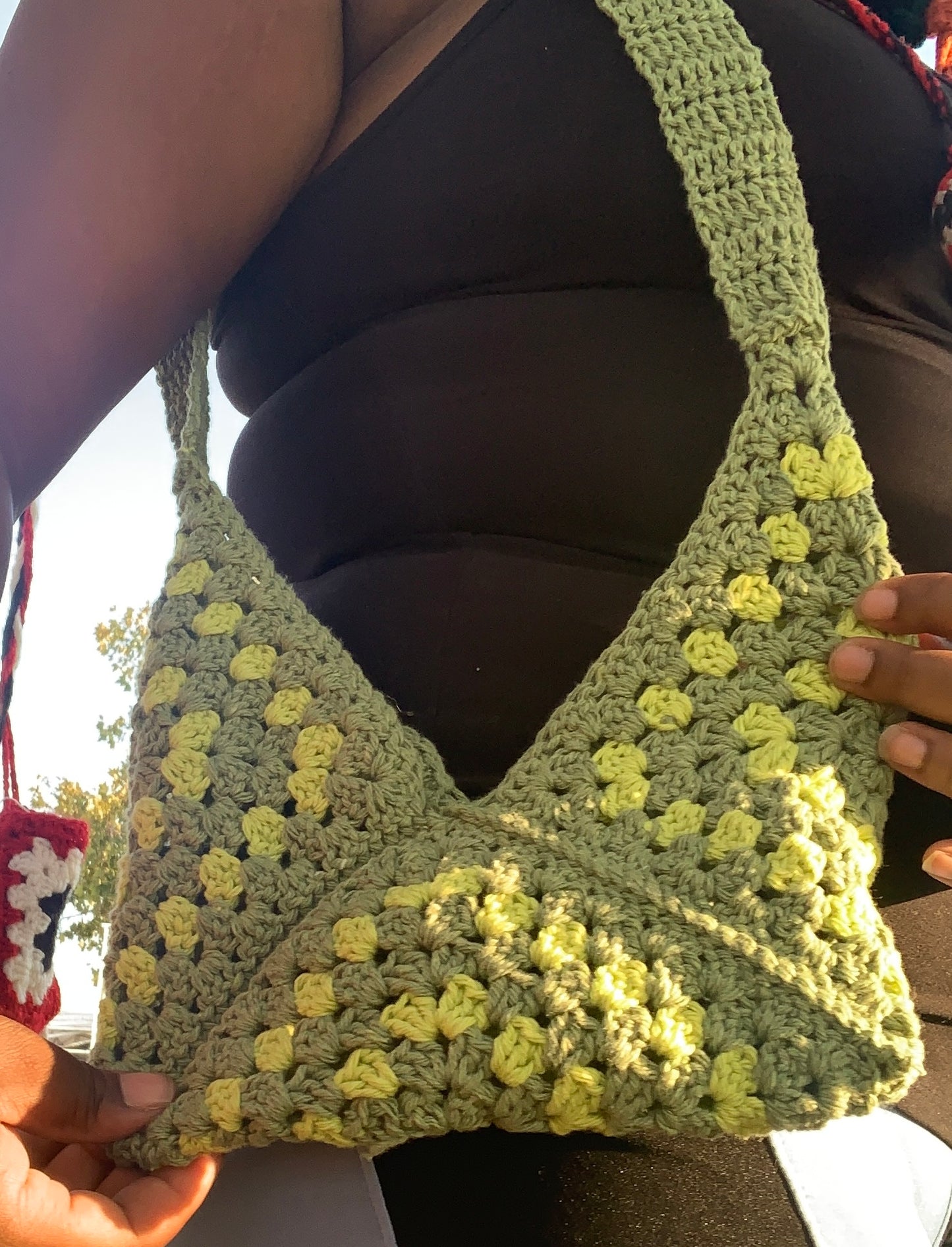 Granny Square Trinity Purse