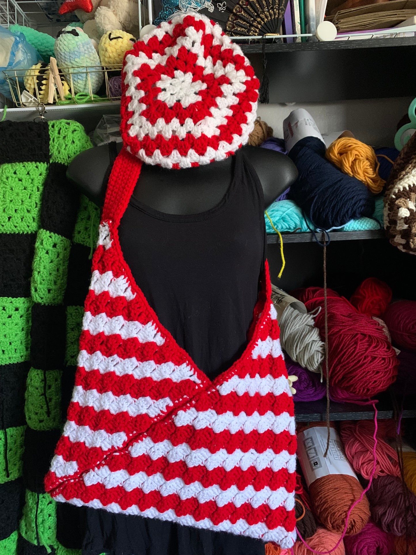 Granny Square Trinity Purse