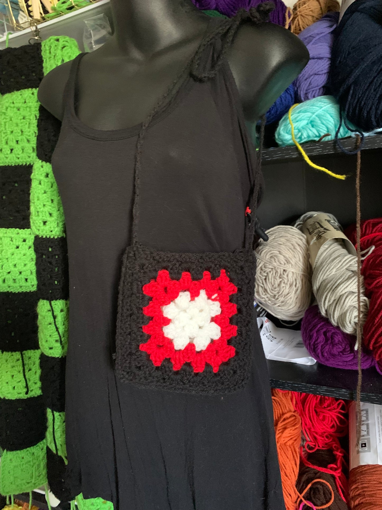 Mini Granny Square Purse