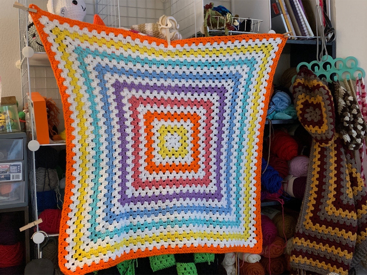 Granny Square Blanket
